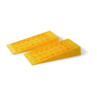 1 - Cunhas niveladoras Camper Fiamma Level System Magnum amarelo